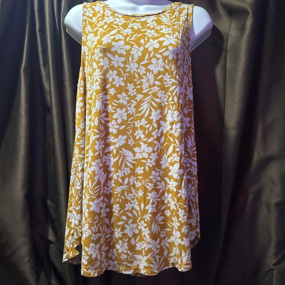 Boho chic flow fit tunic top
